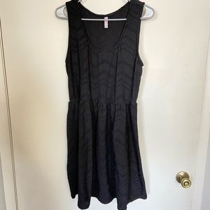 Xhileration black tank dress